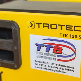 Trocknungstechnik und Brandsanierung Tews in Bad Malente Trocknung
